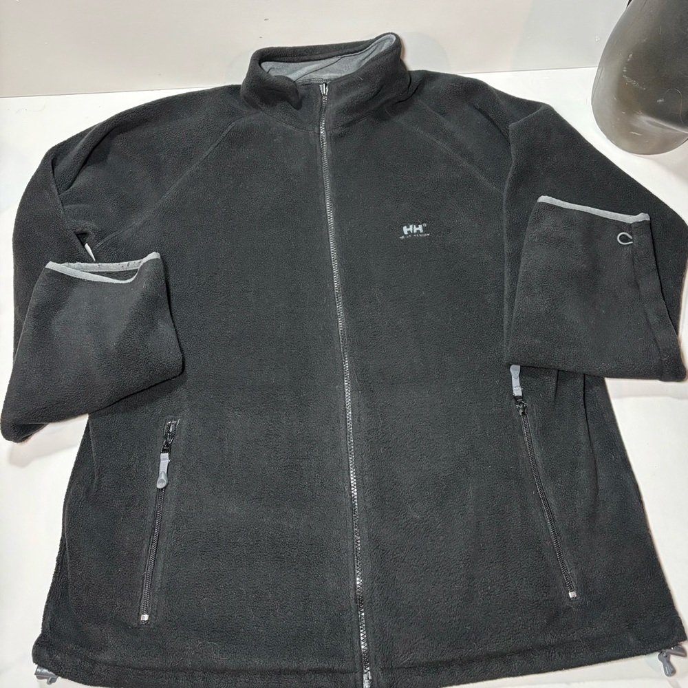 Helly Hansen Men's Black Fleece Performance Jacket